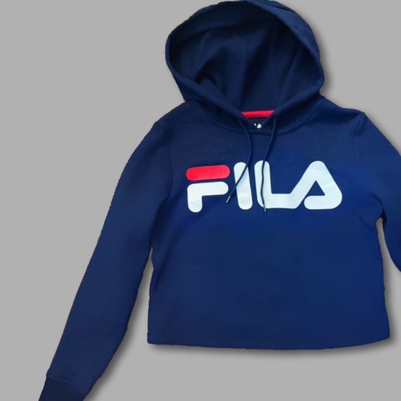 FILA Cropped Hoodie - Picture 2 of 3